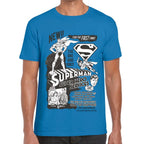 Playera Superman Hero Services DC Algodón Premium #0003276