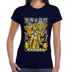 Playera Saga de Geminis Caballeros del Zodiaco Algodón Premium #0003282