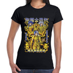 Playera Saga de Geminis Caballeros del Zodiaco Algodón Premium #0003282