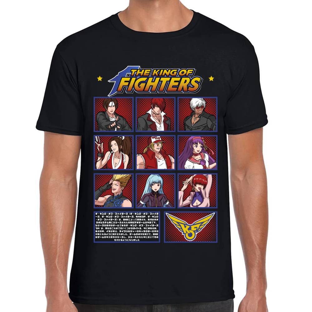 Playera King of Fighters Select Your Champ Algodón Premium #0003283 Imagen principal del producto
