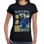 Playera Sanji Mood One Piece Algodón Premium #0003284