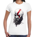 Playera Kratos Cara God of War Algodón Premium #0003289