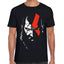 Playera Kratos Cara Marca Roja God of War Algodón Premium #0003290