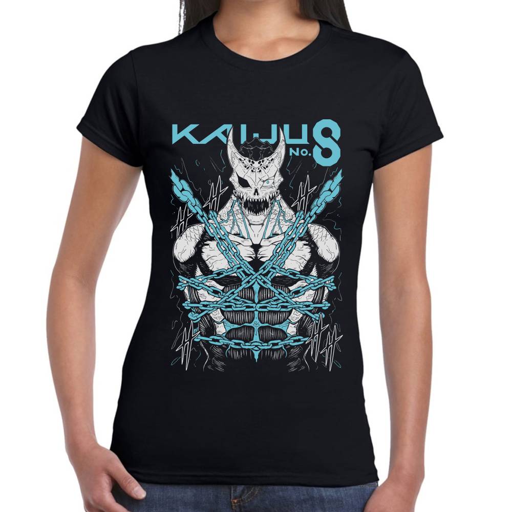Playera Kafka Hibino Transformacion Kaiju N.8 Algodón Premium #0003299