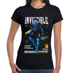 Playera Mark Grayson Traje Azul Invencible Algodón Premium #0003302