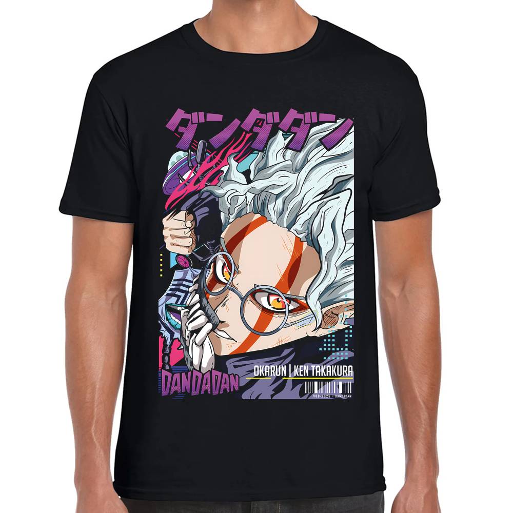 Playera Okarun Ready to Fight DanDaDan Algodón Premium #0003306 Imagen principal del producto