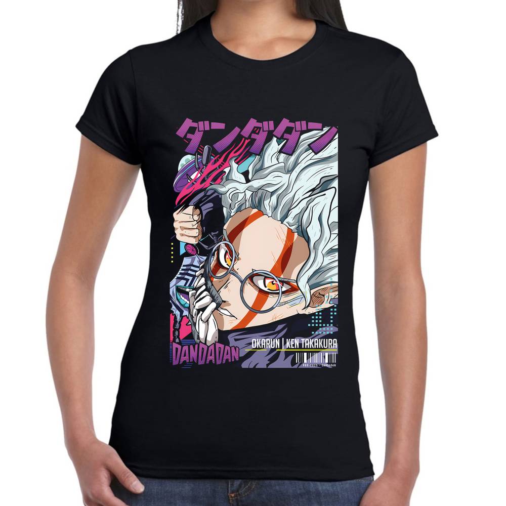 Playera Okarun Ready to Fight DanDaDan Algodón Premium #0003306 Imagen secundaria del producto