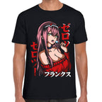 Playera Zero Two Lollipop Darling in the FranXX Algodón Premium #0003309