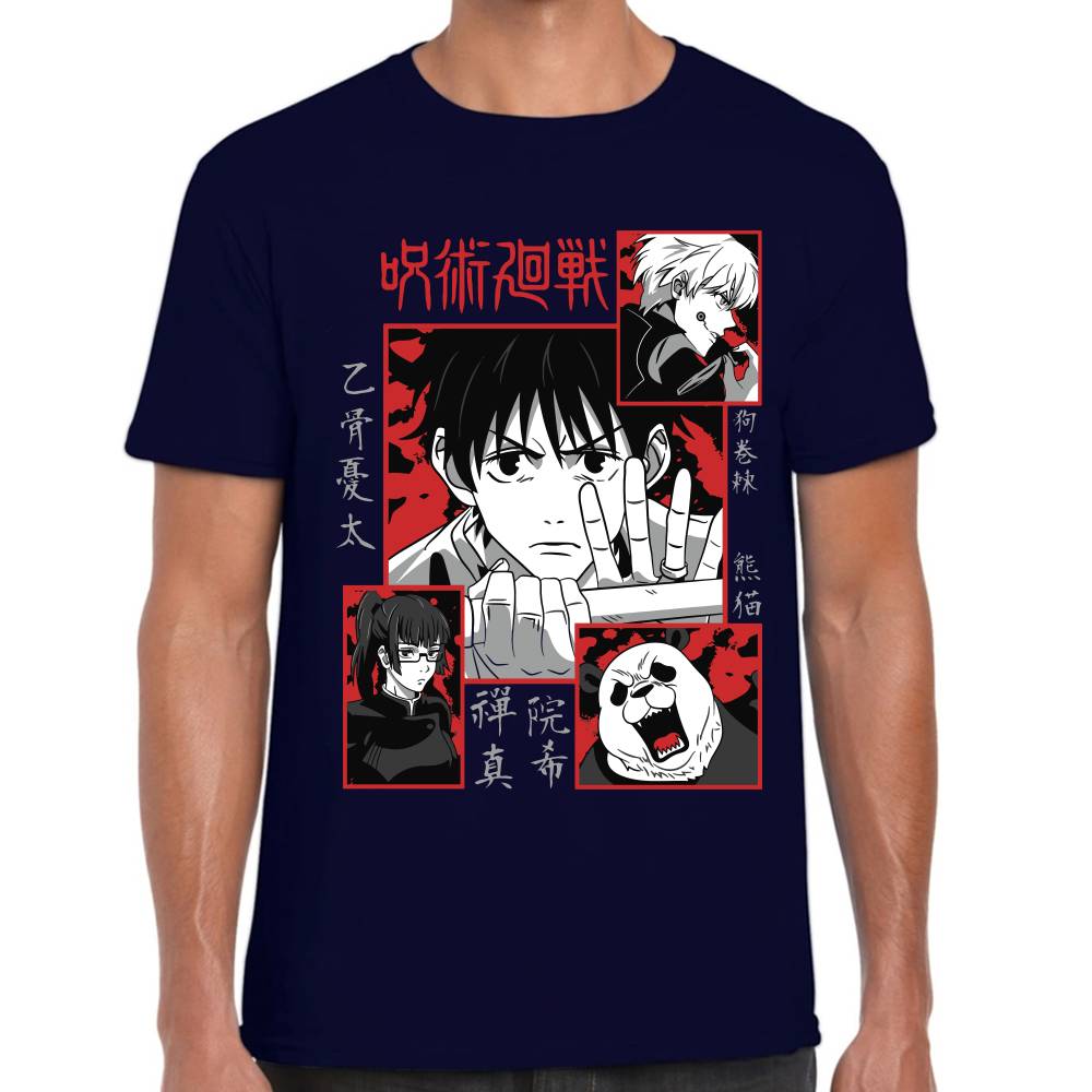 Playera Yuta Okkotsu & 2do Grado Jujutsu Kaisen Algodón Premium #0003310