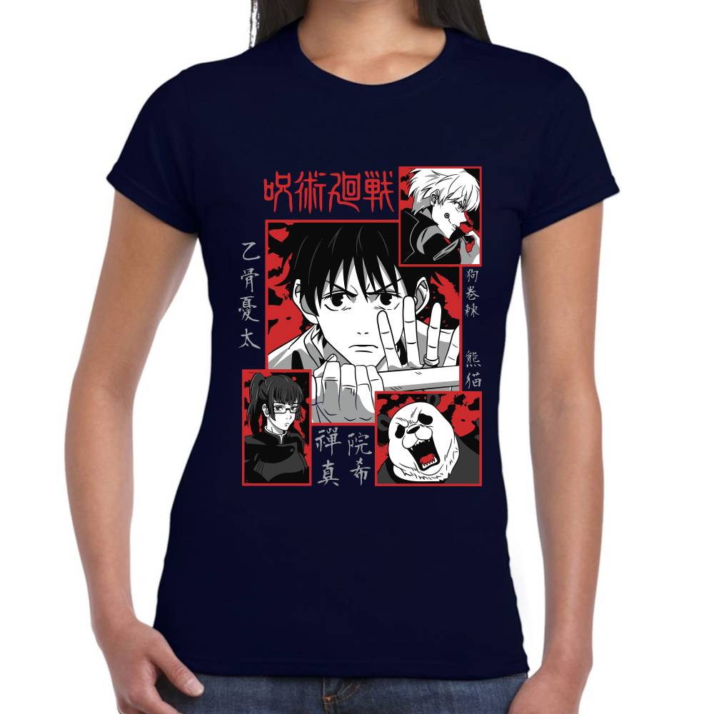 Playera Yuta Okkotsu & 2do Grado Jujutsu Kaisen Algodón Premium #0003310