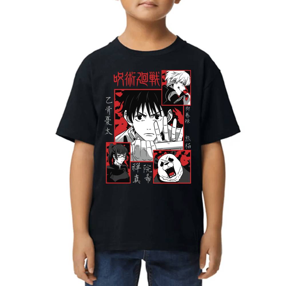 Playera de Niño Yuta Okkotsu & 2do Grado Jujutsu Kaisen Algodón Premium #0003310