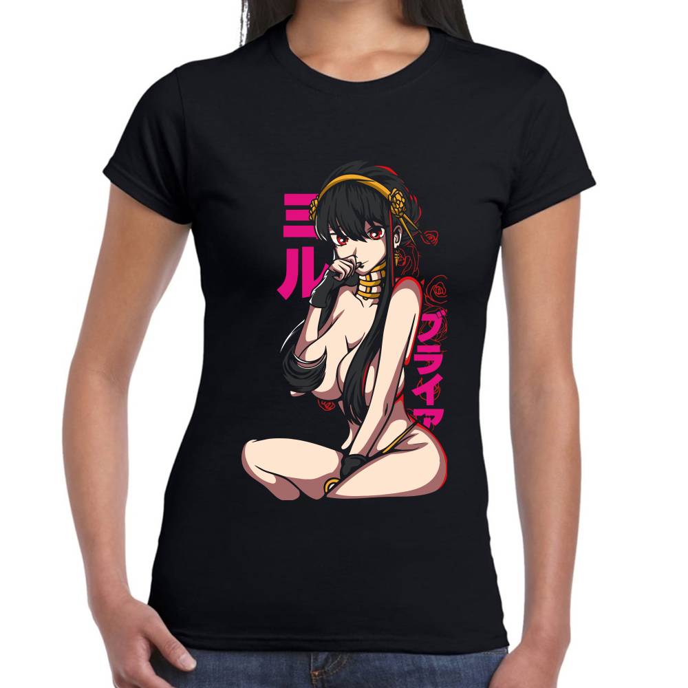 Playera Yor Forger Shy Girl Spy x Family Algodón Premium #0003311 Imagen secundaria del producto