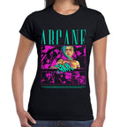 Playera Jinx Fragmentos Arcane Algodón Premium #0003314