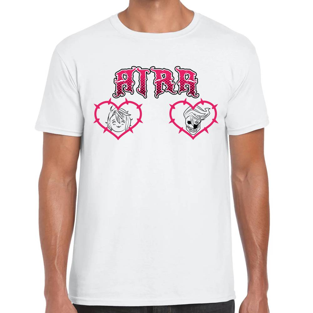 Playera Aira Shiratori Corazones DanDaDan Algodón Premium #0003501 Imagen principal del producto