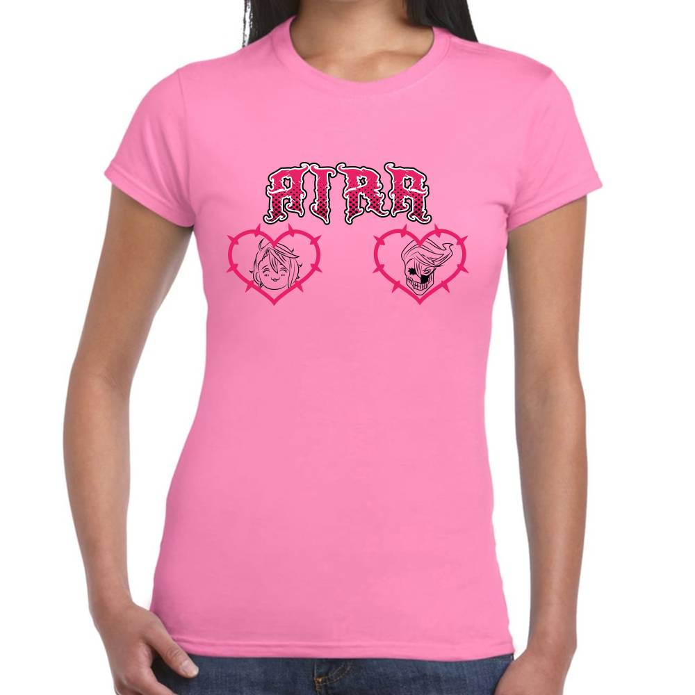 Playera Aira Shiratori Corazones DanDaDan Algodón Premium #0003501