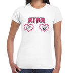 Playera Aira Shiratori Corazones DanDaDan Algodón Premium #0003501