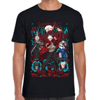 Playera Dante, Lady, Vergil & Conejo Blanco Devil May Cry Algodón Premium #0003504