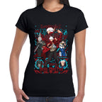 Playera Dante, Lady, Vergil & Conejo Blanco Devil May Cry Algodón Premium #0003504