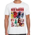 Playera Sally, Kent, Tatsu Lee, El Baron Rojo Algodón Premium #0003505