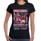 Playera Makinami & Misato Evangelion Algodón Premium #0003506