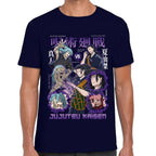Playera Suguro Geto vs Mahito, Itadori Jujutsu Kaisen Algodón Premium #0003507