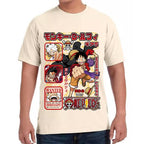 Playera Luffy Gear V y IV One Piece Algodón Premium #0003508