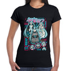 Playera Hatsune Miku 3 Vestidos Vocaloid Algodón Premium #0003509