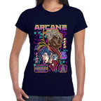 Playera Jinx (Powder) & Ekko Arcane Algodón Premium #0003512