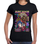 Playera Jinx (Powder) & Ekko Arcane Algodón Premium #0003512