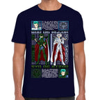 Playera Bud de Alcor & Syd de Mizar Caballeros del Zodiaco Algodón Premium #0003515