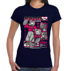 Playera Doma Luna Superior 2 Demon Slayer Algodón Premium #0003516