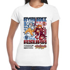 Playera Ayanami & Azuka, Eva 02 & Eva 00 Evangelion Algodón Premium #0003517