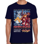 Playera Ayanami & Azuka, Eva 02 & Eva 00 Evangelion Algodón Premium #0003517