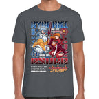 Playera Ayanami & Azuka, Eva 02 & Eva 00 Evangelion Algodón Premium #0003517