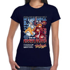 Playera Ayanami & Azuka, Eva 02 & Eva 00 Evangelion Algodón Premium #0003517