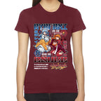 Playera Ayanami & Azuka, Eva 02 & Eva 00 Evangelion Algodón Premium #0003517