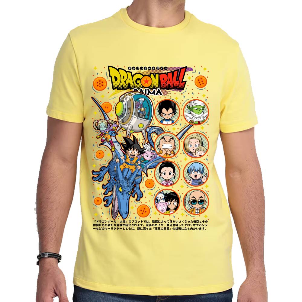 Playera Dragon Ball Daima Algodón Premium #0003518