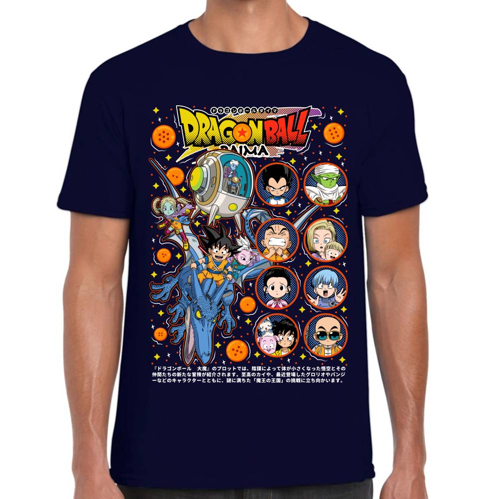 Playera Dragon Ball Daima Algodón Premium #0003518