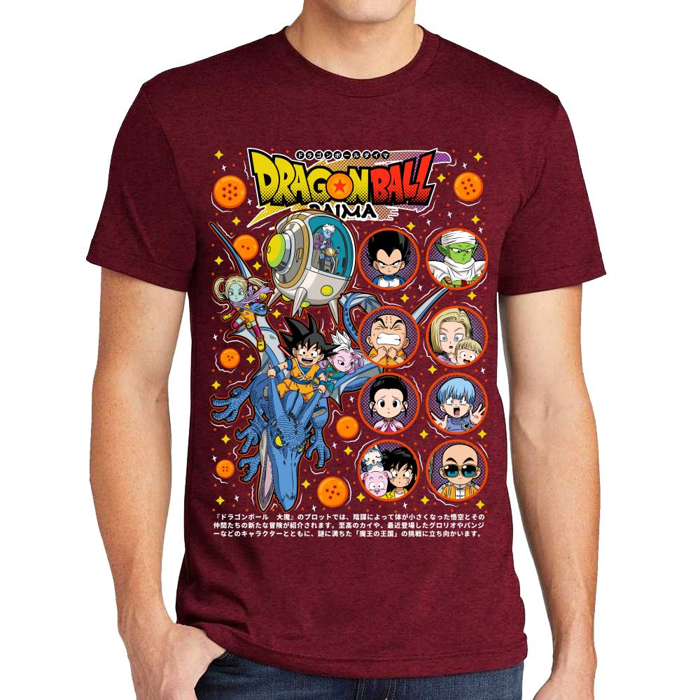 Playera Dragon Ball Daima Algodón Premium #0003518