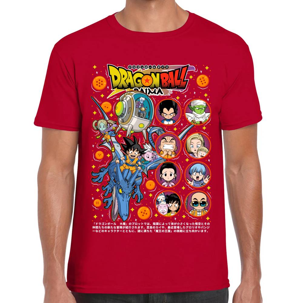 Playera Dragon Ball Daima Algodón Premium #0003518