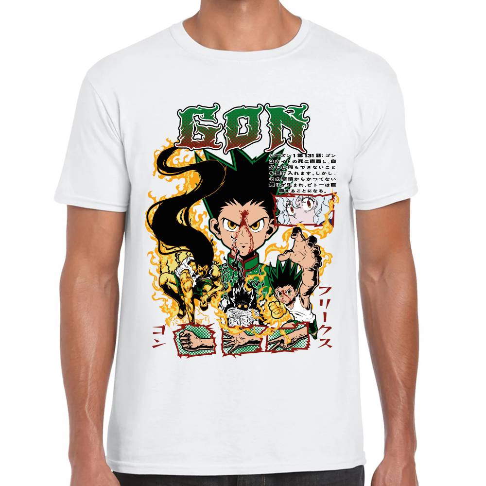 Playera Gon Freecss Hunter x Hunter Algodón Premium #0003519