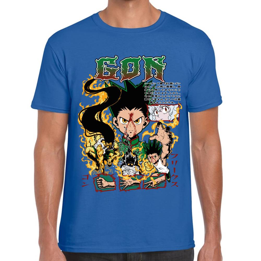 Playera Gon Freecss Hunter x Hunter Algodón Premium #0003519
