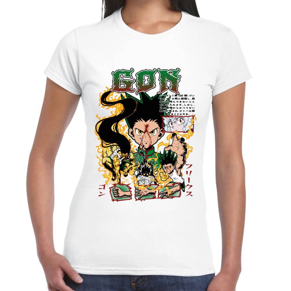 Playera Gon Freecss Hunter x Hunter Algodón Premium #0003519