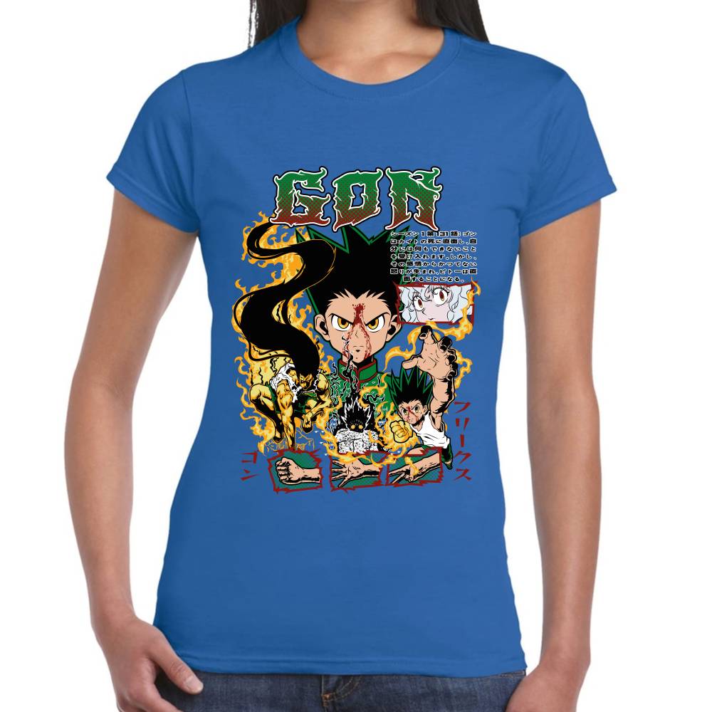 Playera Gon Freecss Hunter x Hunter Algodón Premium #0003519