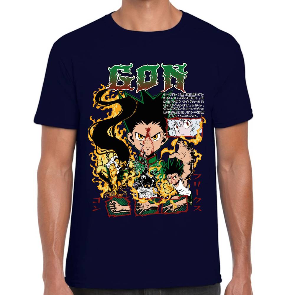 Playera Gon Freecss Hunter x Hunter Algodón Premium #0003519