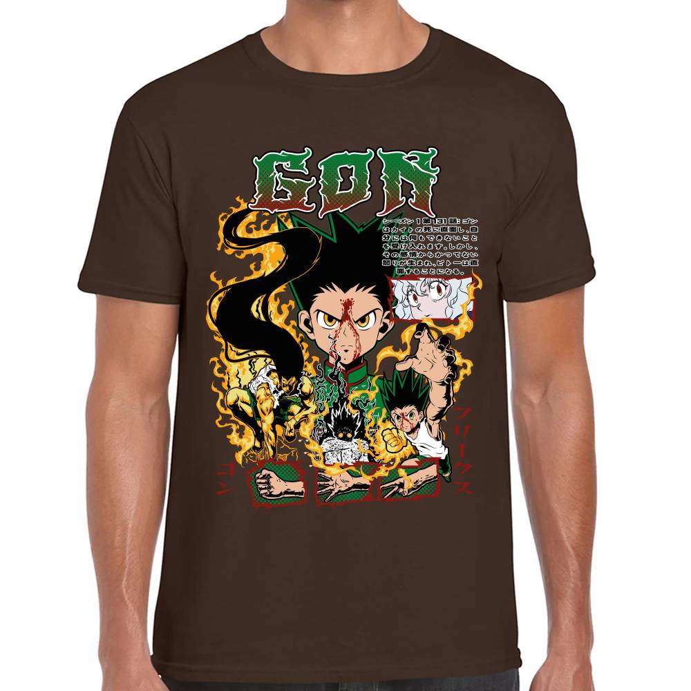 Playera Gon Freecss Hunter x Hunter Algodón Premium #0003519