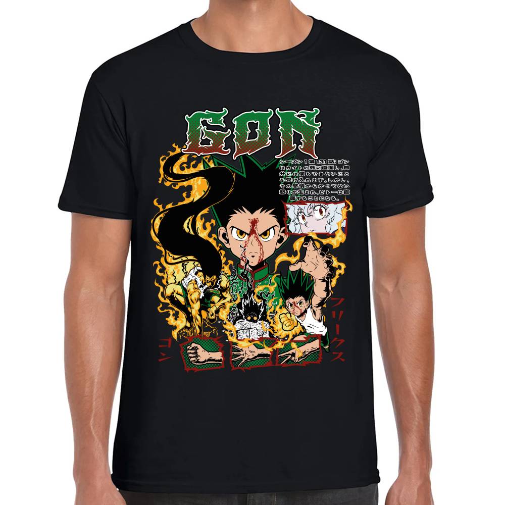 Playera Gon Freecss Hunter x Hunter Algodón Premium #0003519 Imagen principal del producto