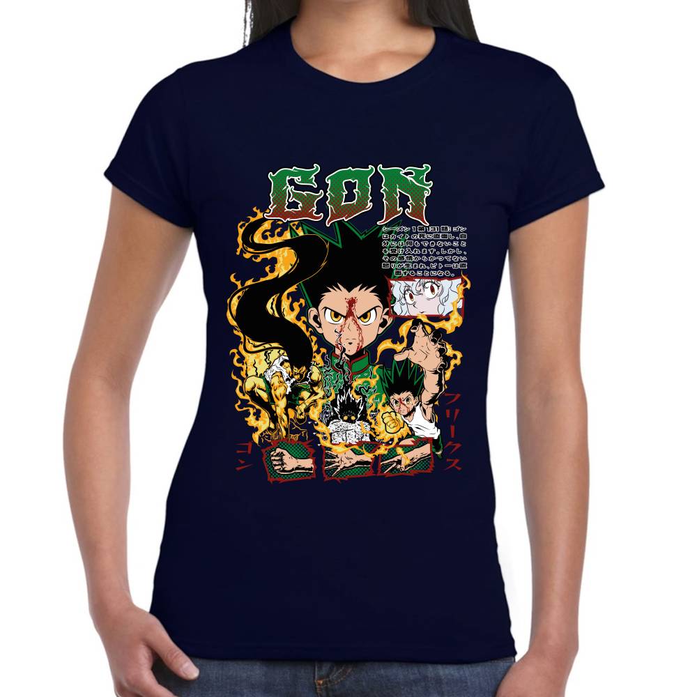 Playera Gon Freecss Hunter x Hunter Algodón Premium #0003519