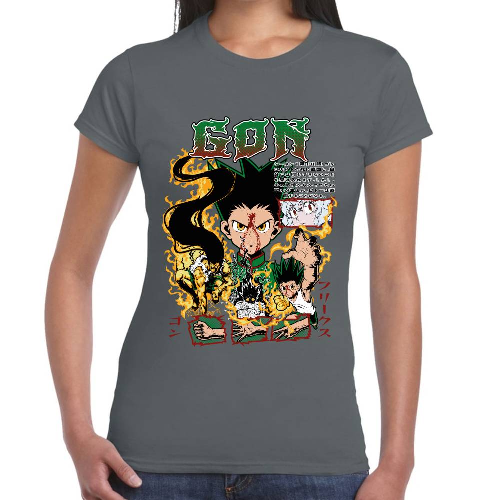 Playera Gon Freecss Hunter x Hunter Algodón Premium #0003519