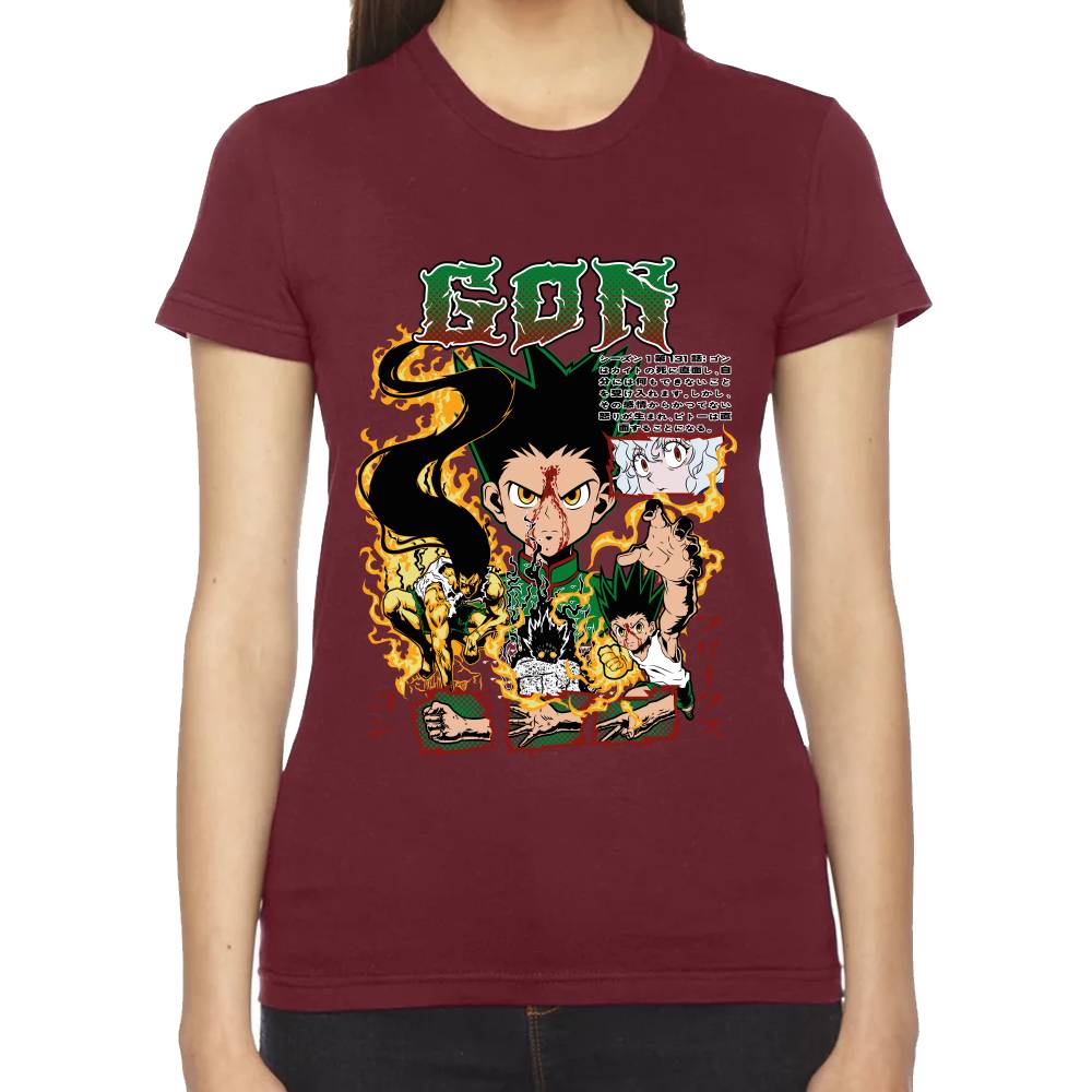Playera Gon Freecss Hunter x Hunter Algodón Premium #0003519
